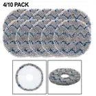 Mop Towels Compatible with For Ecovacs For DEEBOT N30 For Omni 410 Piece Set