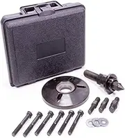 Proform Harmonic Balancer Installation, Puller Tool, 7/16, 1/2, 5/8, 3/4 in. Adapters, For Ford/GM/Mopar, Kit