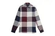 Ted Baker Mens Neetly Long-Sleeved Shirt (Red) - UTGT1443