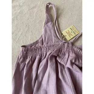 ❤小天使選物❤ CHIP TRIP 白色蕾絲領細肩帶紫色洋裝