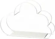 OHS Cloud Wire Shelf for Home Kids Wall Mounted Small Cute Space Saving Tidy White