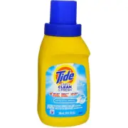 3 Pack Tide Simply Clean and Fresh Laundry Detergent Liquid, Refreshing Breez...