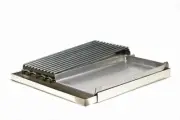 New Rocky Mountain Cookware MGB24SS-8 4-Burner Side-By-Side Add on Griddle Combo