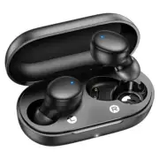 Wireless Earbuds Bluetooth 5.3 in Ear Buds Light-Weight Headphones,Deep Black