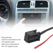 Bluetooth 5.0 Aux Input Audio Music Adapter Module Cable for Opel Agila Antara (for: Opel)