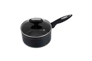 Zyliss Ultimate Forged 20cm 3L Non-Stick Saucepan w Lid Cover Cookware Black