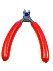 Snap on Tools 4.5” RED Soft Grip Precision Diagonal Cutter Pliers P88145A NEW