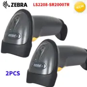 2PCS Zebra Symbol LS2208-SR20007R Imager Barcode Scanner Kit With USB Cable