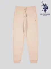 U.S. Polo Assn. Natural Mens Double Horsemen Loopback Joggers (F71654) | $115