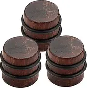 ibasenice Rosewood Guitar Knobs 3 Pack Volume Tone Control Knobs Easy to Install -Lasting Guitar Accessories