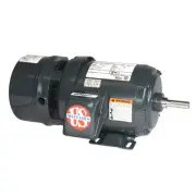 U.S. Motors BMU2P2DCR 1/2" TEFC Brake Motor Three Phase Horizontal Footless