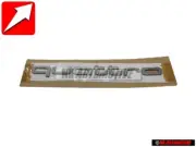 Original Audi QUATTRO Front Grill Badge Emblem Silver - 8S0853737B MI7