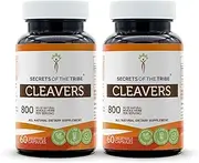 Cleavers 2x60 Capsules, Made with Vegetable Capsules and Cleavers (Galium aparine) Dried Herb (2x60 Capsules)