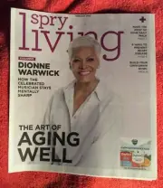 SPRY LIVING FEBRUARY 2022 MUSICIAN DIONNE WARWICK ART OF AGING WELL