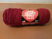 Red Heart Super Saver Yarn Skeins 7 Oz. Burgundy Red