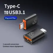Type C to USB 3.1 Adapter Type C Male to USB Female Converter Data Transfer
