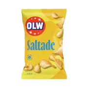 OLW Salted Chips 275g - Crispy Savory Potato Chips - Ideal for Partys