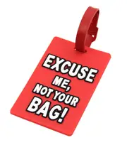 Tosca Attitude Suitcase Tag - Excuse Me