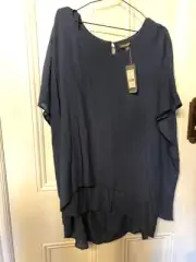 Autograph malibu blues top size 26 new rrp $79