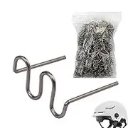 Automotive Hot Staples, Car Bumper Repair Kit, Hot Staples Repair Rods, 22x14x5 cm, 0.8mm Brazing Wire Auto Hot Staples Welding Electrodes Suite Nail Patch for Automotive