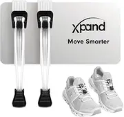 [Xpand] Quick Release Round-Lacing No Tie Shoelaces System with Elastic Laces - One Size Fits All Adult and Kids Shoes