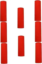 SEWACC 8 Rolls Red Xuan Paper Roll Chinese Calligraphy Paper Perfect for Spring Festival Decorations
