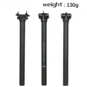 Carbon 27.2/30.9/31.6mm MTB/Road Bike Seatpost Titanium Bolt Light 130gSeat Tube