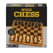 Cardinal 29cm Wood Chess Board Portable Classic Board Game Toy Kids/Children 6y+