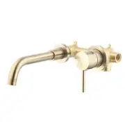 Modern Bathroom Wall Mounted Faucet 360 °Swivel Spout Single Handle Bathtub F...