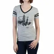 Bioworld Fantastic Beasts MACUSA V-Neck Varsity T-Shirt