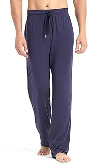 [Idtswch] 34/36/38 Long Inseam Men's Tall Extra Long Pajama Pants,Lounge Jogger Yoga Pants,Sleepwear with Pockets for Men