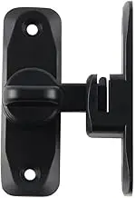 Barn Door Lock Hardware, 90 Degree Right Angle Gate Latches Flip Latch Safety Door Bolt Latch Lock, Barn Sliding Door Latch Lock Suitable for Garden, Bathroom, Outdoor, Garage, Window