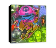 Scooby Doo Where Are You Hanna Barbera Mighty Mini Ltd Ed 1500 Canvas Print
