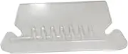 MAGICLULU Plastic File Folder Holders 100pcs Tags Hanging File Organizer Office Home Document Storage