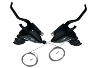 New 1 pairs Shimano ST-EF500 3x7 Speed MTB Bike Brake Levers Set Shifter 22.2mm