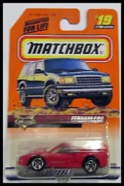 Matchbox Red Ferrari F40 #19 1999