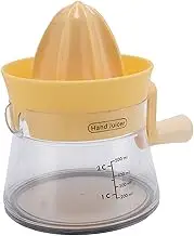 Citrus Juicer, Hand Juicer for Orange with 500ml Capacity, Multifunctional Manual Juicer Lemon Lime Squeezer with Comfortable Grip Handle for Orange, Lemon and Grapefruit