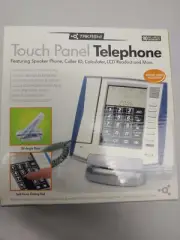 Takashi Touch Panel Telephone phone Gray Duel Line Input Jacks
