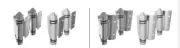 2x Self Closing Glass Pool Fence Gate Hinge 1 pair 316 Stainless Steel Gate