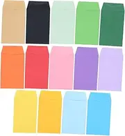 COOPHYA 50pcs Mini Envelopes for Money Coins Keys Decorative Small Cash Envelopes Letter Paper Covers Stationery Writing Letter Covers