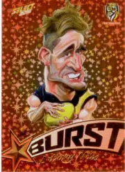 2016 AFL Select Footy Stars ORANGE STARBURST CARD SB55 ANTHONY MILES RICHMOND