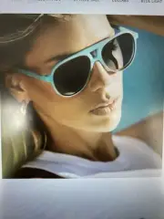 NIB PIA PARADISO SUNGLASSES - BLUE POLARIZED - DIFF EYEWEAR Sold Out Current!