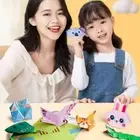 15 Sheets 3D Puzzle Origami Children Origami Guide For Kindergarten