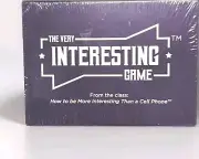 NEW SEALED The Very Interesting Game, Party Conversational Card Game Made in USA