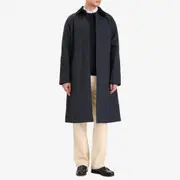 A.P.C. Gaspard Waxed Cotton Canvas Mac