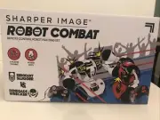 Brand New Sharper Image Remote Control Combat Robots Multiplayer RC Toy