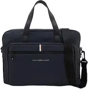 [Tommy Hilfiger] Essential Pique Computer Bag, Navy