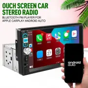 Touch Screen Car Stereo Radio Bluetooth FM Player For Apple Carplay Android Auto