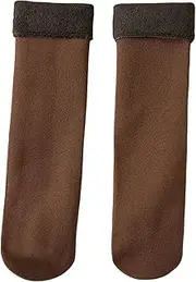 [Generic] 1 Pair Winter Warm Socks, Cozy Thick Causal Snow Boots, Floor Sleeping Women Men Thermal Socks for Sleeping Outdoor Sports Walking Skiing