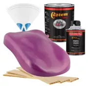 HOT ROD FLATZ Magenta Quart Kit URETHANE Flat Auto Car Paint Kit